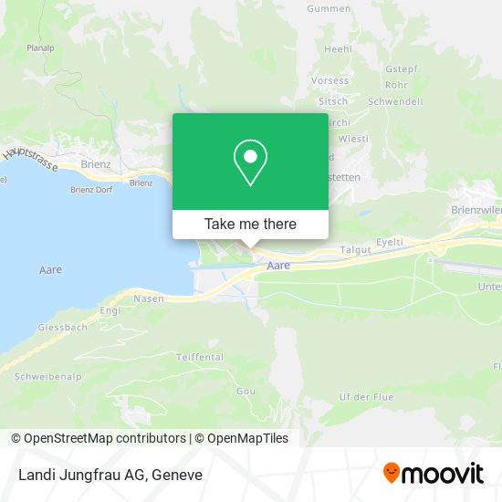 Landi Jungfrau AG map