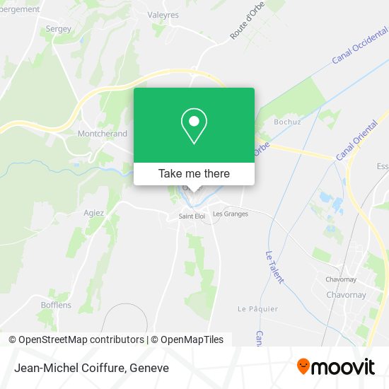 Jean-Michel Coiffure map