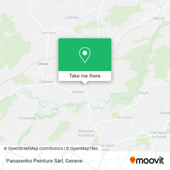 Panasenko Peinture Sàrl map