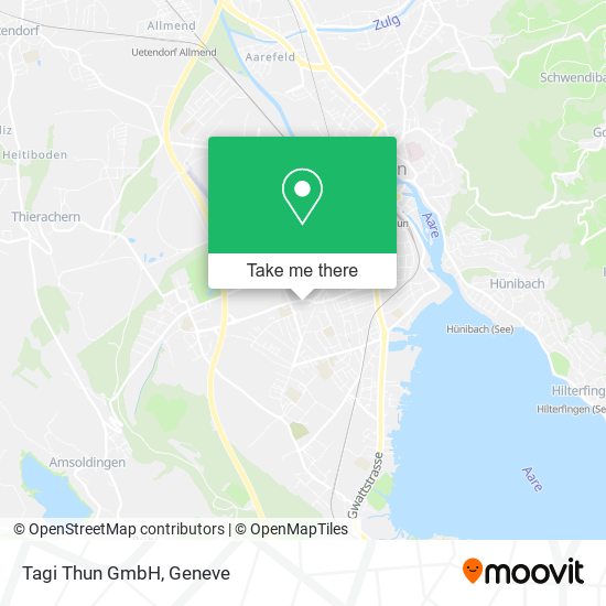 Tagi Thun GmbH map
