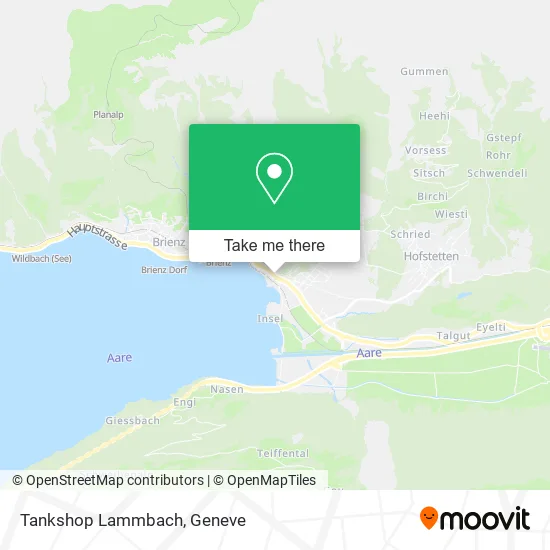 Tankshop Lammbach map