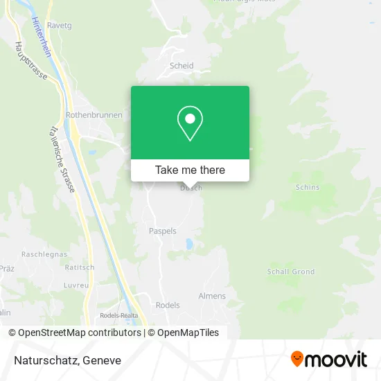 Naturschatz map