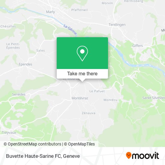 Buvette Haute-Sarine FC map