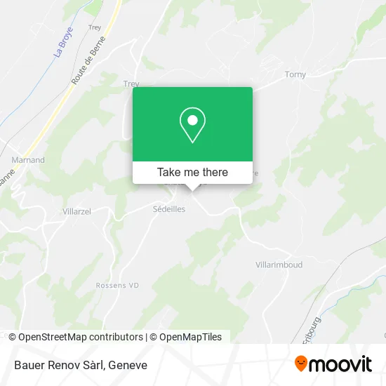 Bauer Renov Sàrl map