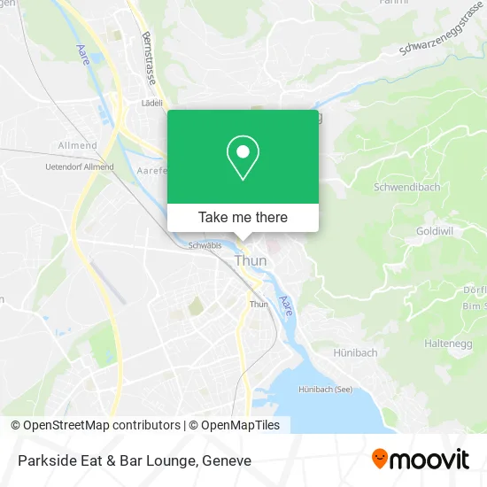Parkside Eat & Bar Lounge map
