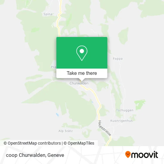 coop Churwalden map