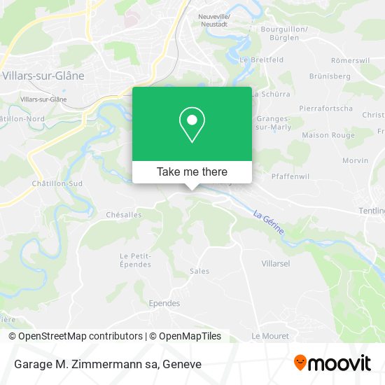 Garage M. Zimmermann sa map