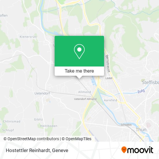 Hostettler Reinhardt map