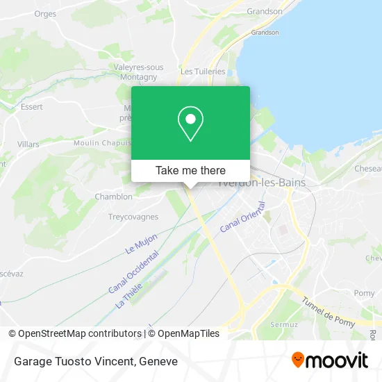 Garage Tuosto Vincent map