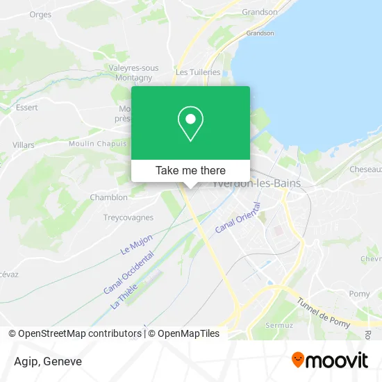 Agip map
