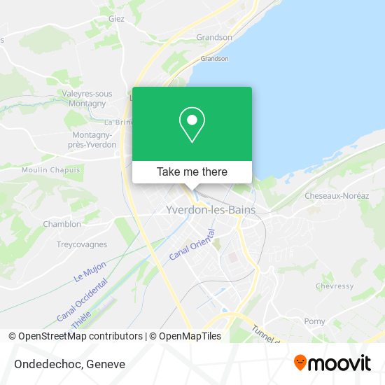 Ondedechoc map