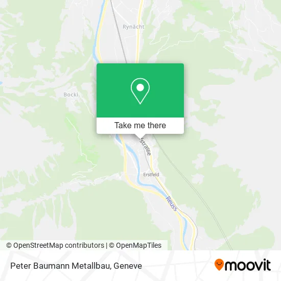 Peter Baumann Metallbau map