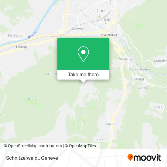 Schnitzelwald. map