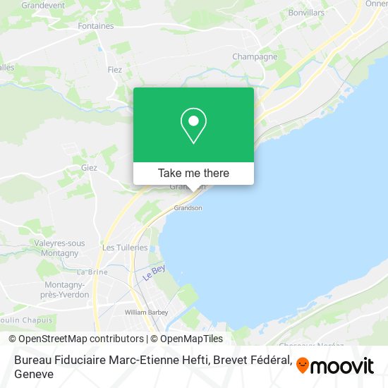 Bureau Fiduciaire Marc-Etienne Hefti, Brevet Fédéral map