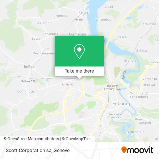 Scott Corporation sa map