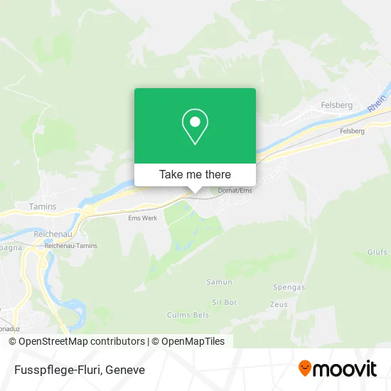 Fusspflege-Fluri map