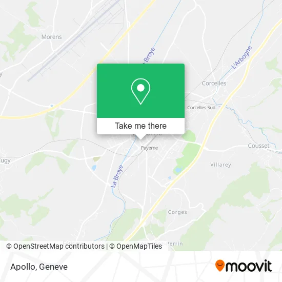 Apollo map
