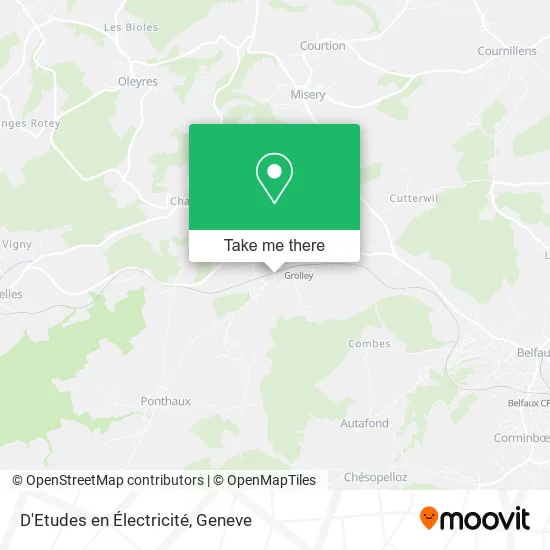 D'Etudes en Électricité map