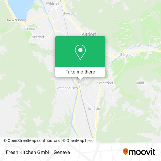 Fresh Kitchen GmbH map