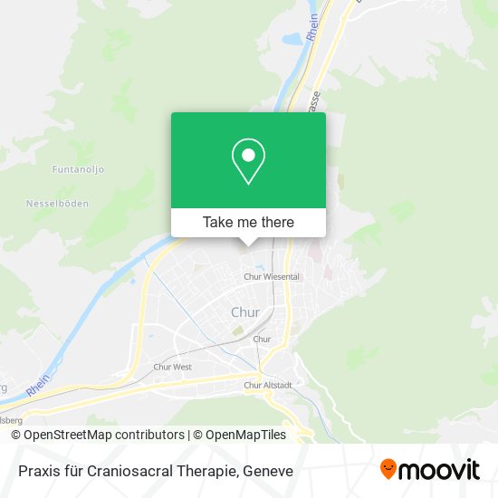 Praxis für Craniosacral Therapie map