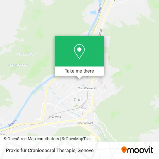 Praxis für Craniosacral Therapie map