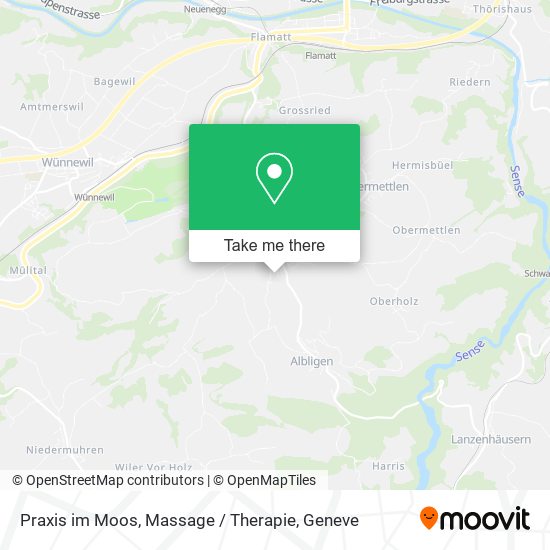 Praxis im Moos, Massage / Therapie map