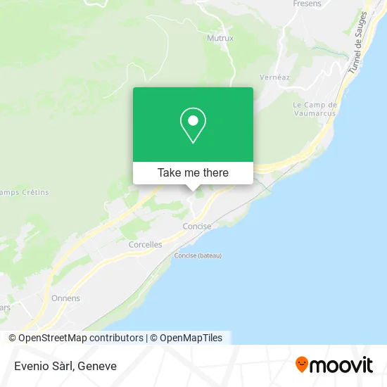 Evenio Sàrl map
