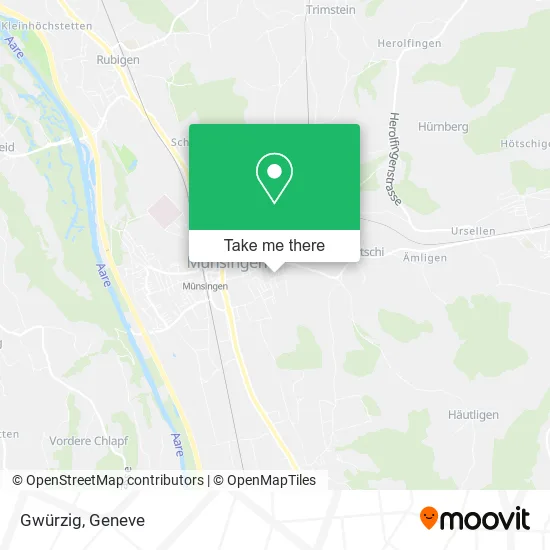 Gwürzig map