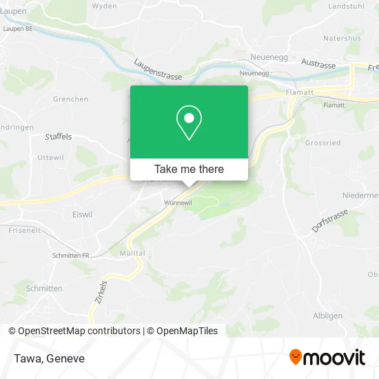 Tawa map