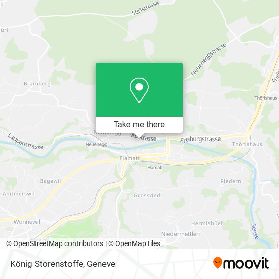 König Storenstoffe map