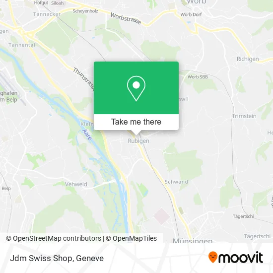 Jdm Swiss Shop map