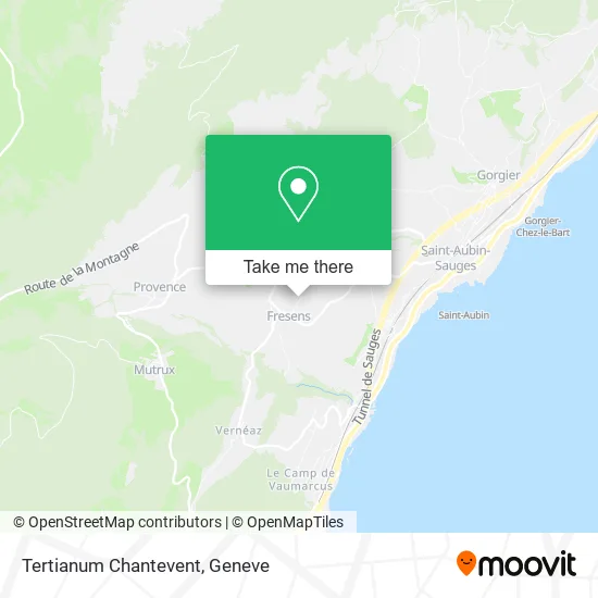 Tertianum Chantevent map