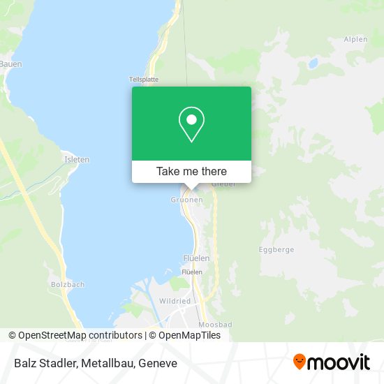 Balz Stadler, Metallbau map