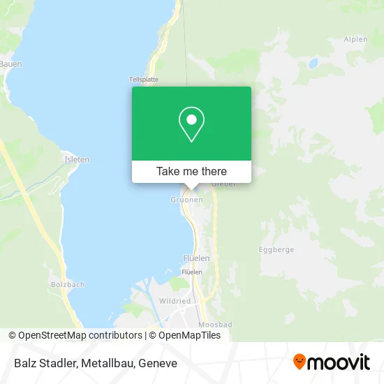 Balz Stadler, Metallbau map