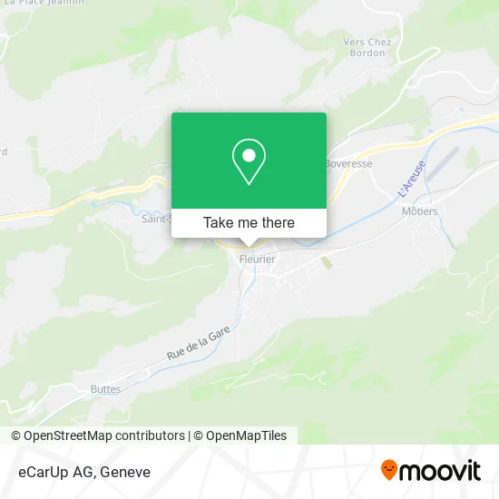 eCarUp AG map