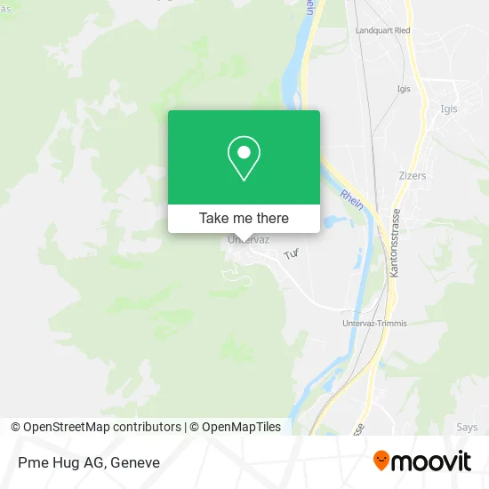 Pme Hug AG map