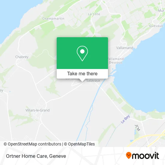 Ortner Home Care map