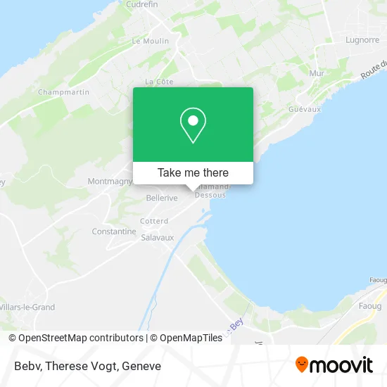 Bebv, Therese Vogt map