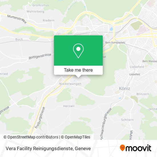 Vera Facility Reinigungsdienste map