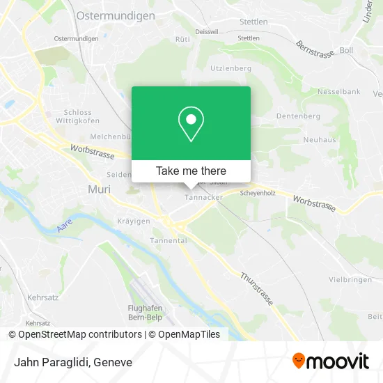 Jahn Paraglidi map