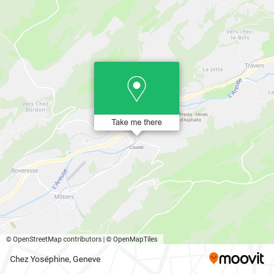 Chez Yoséphine map
