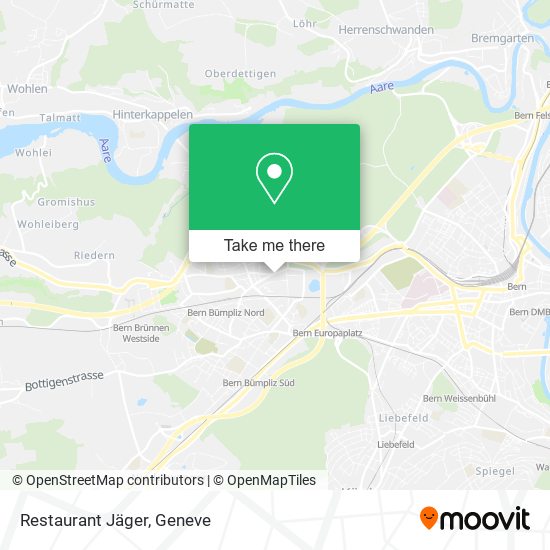 Restaurant Jäger map