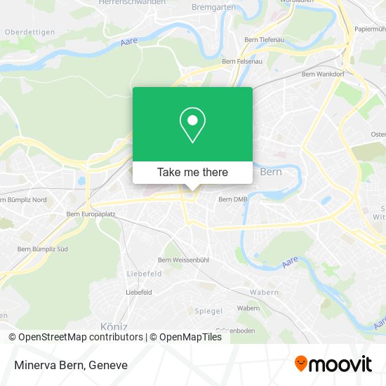 Minerva Bern map