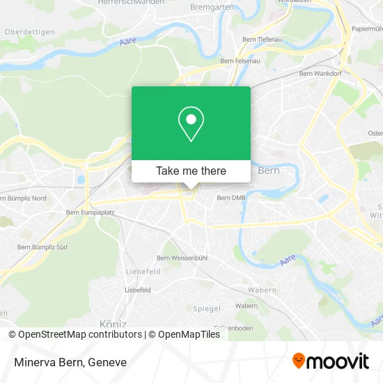 Minerva Bern map