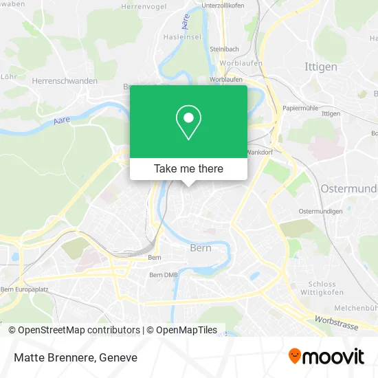 Matte Brennere map