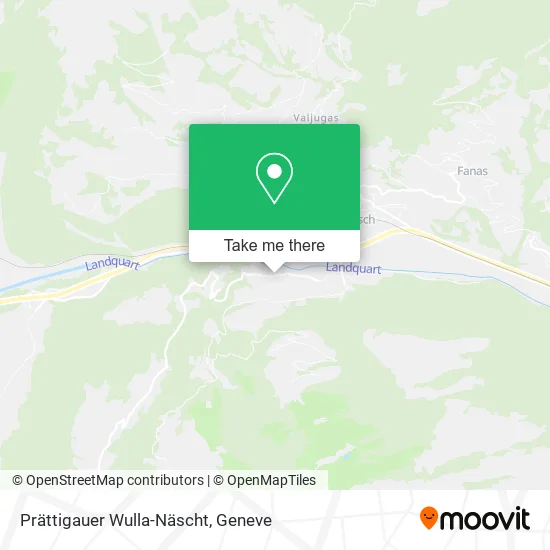 Prättigauer Wulla-Näscht map