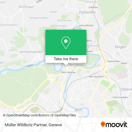 Müller Wildbolz Partner map