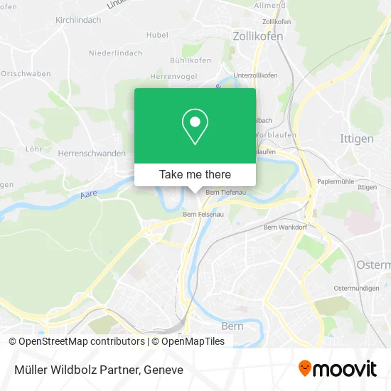 Müller Wildbolz Partner map