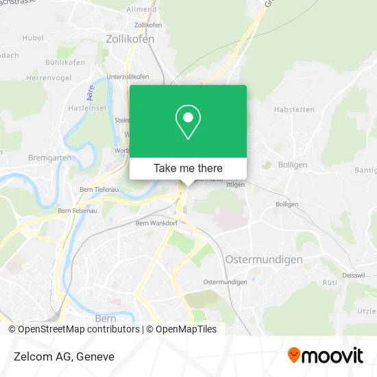 Zelcom AG map