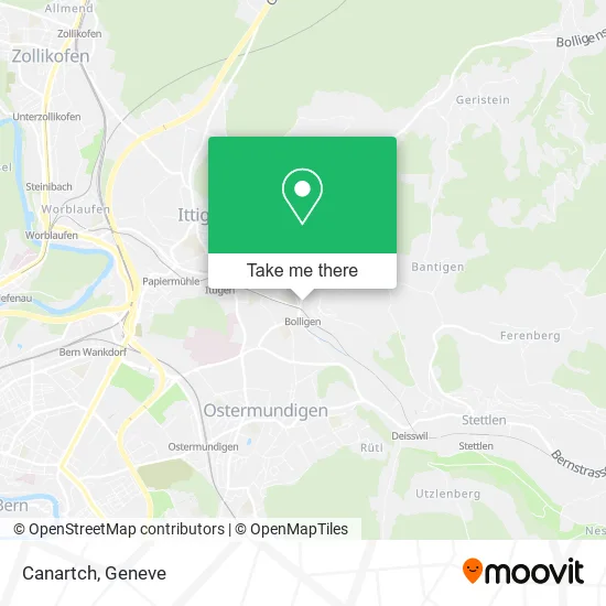 Canartch map